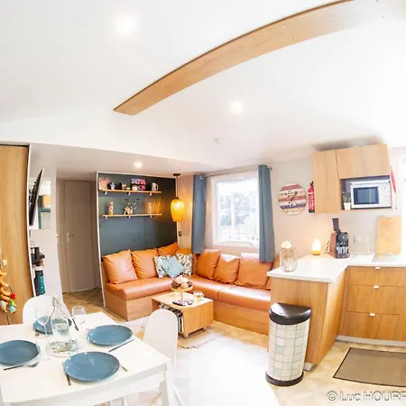 Lesmobilhomesduferret - Camping Les Viviers - Mobil-Homes De Particuliers, Funpass Activites Non Inclus Lège-Cap-Ferret Quarto foto